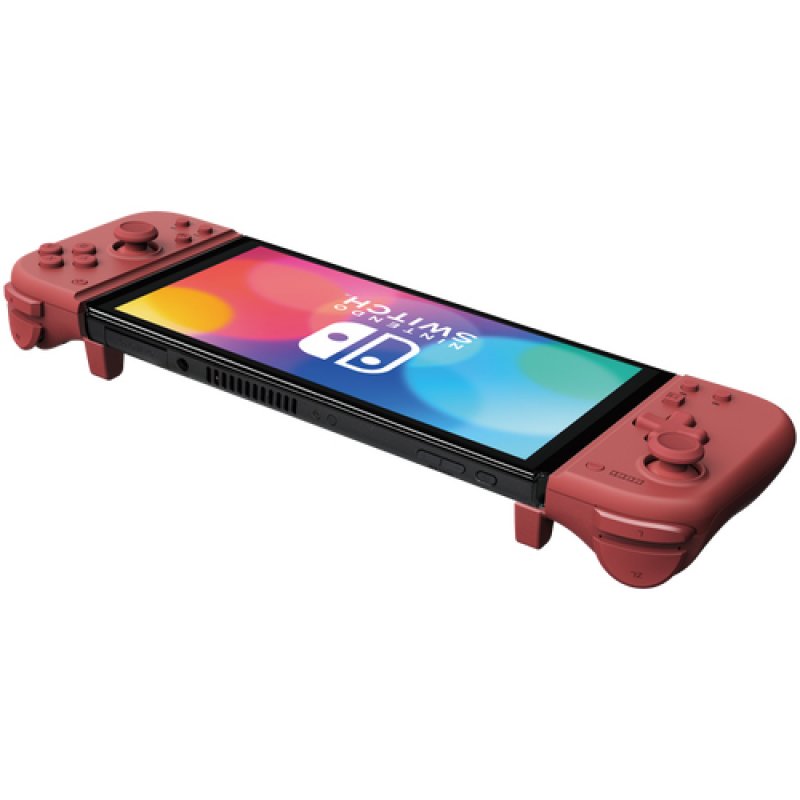 Splitpad hori compact rojo melocoton para nintendo switch