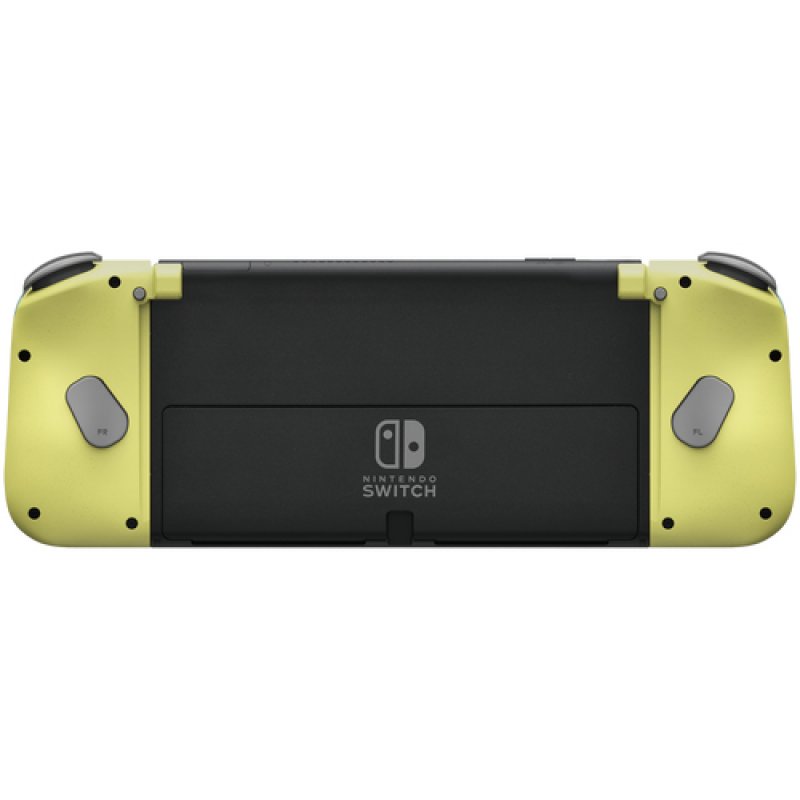 Splitpad hori compact blanco - amarillo para nintendo switch