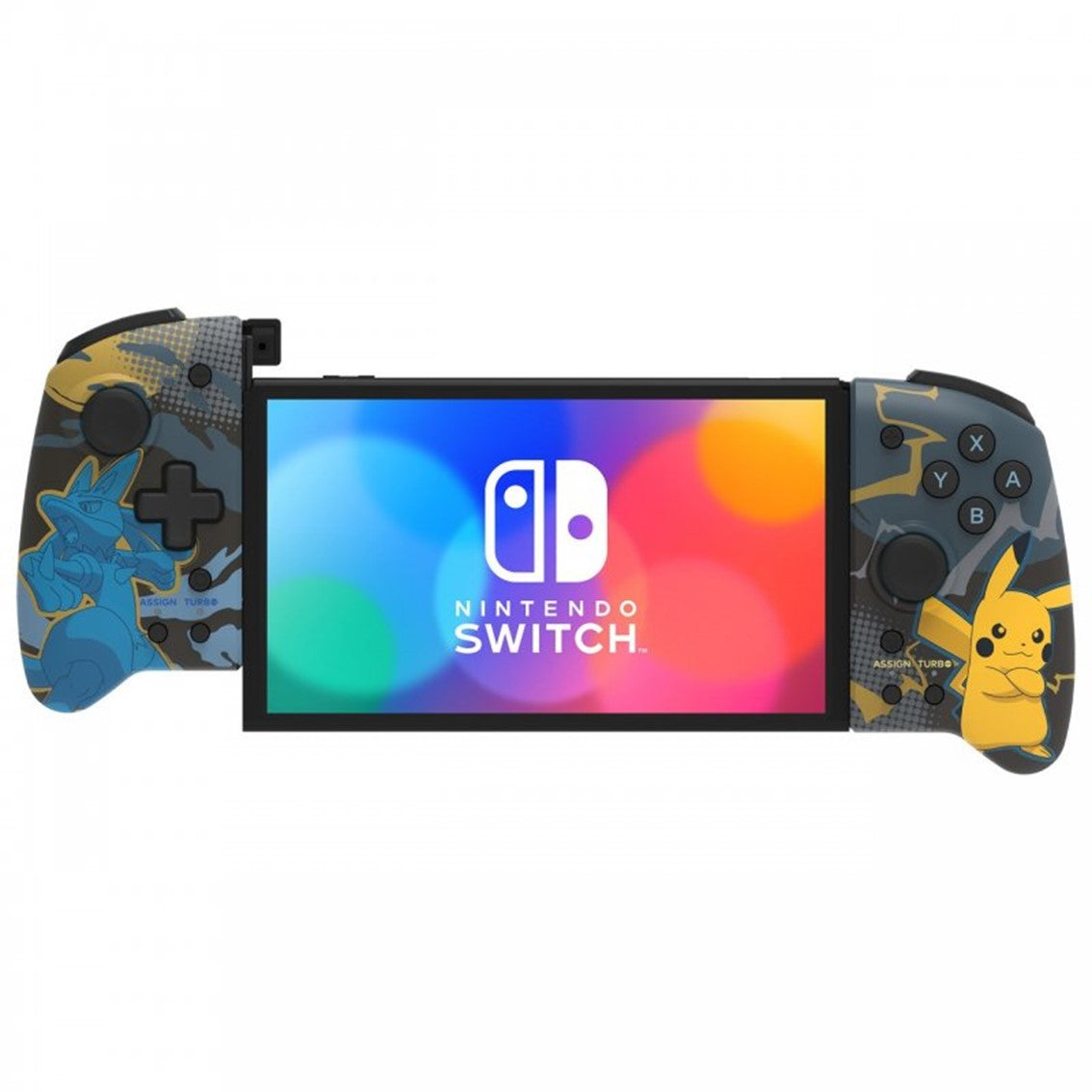 Splitpad hori pro pokemon pikachu y lucario para nintendo switch