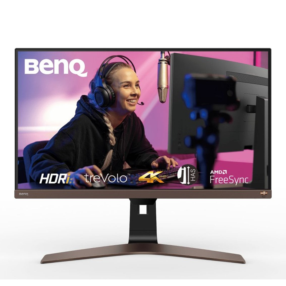 Monitor led 28pulgadas benq ew2880u ips -  hdr -  4k uhd -  hdmi -  dp -  usb tipo c -  60hz -  5ms -  regulable -  vesa 100 x 100