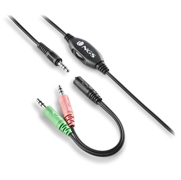 Auriculares ngs con microfono ajust jack msx10pro