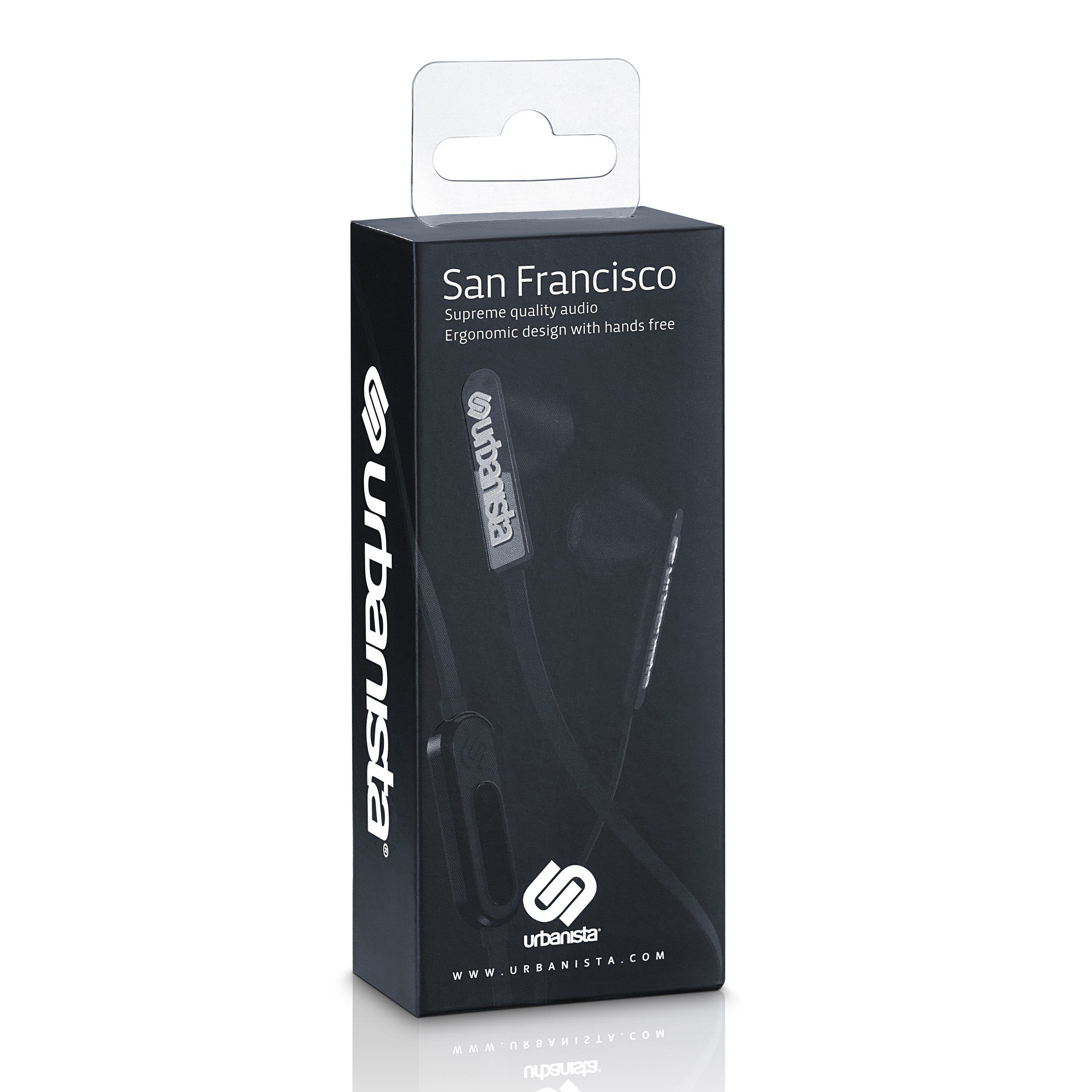 Auriculares urbanista san francisco negro - dark clown black