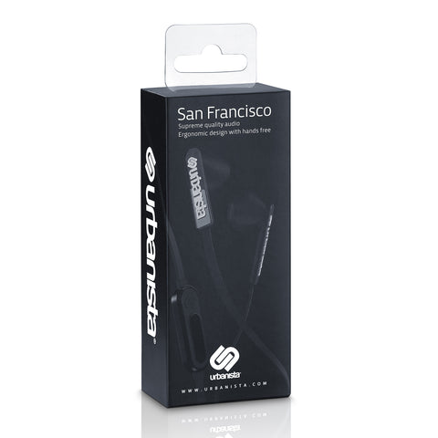 Auriculares urbanista san francisco negro - dark clown black