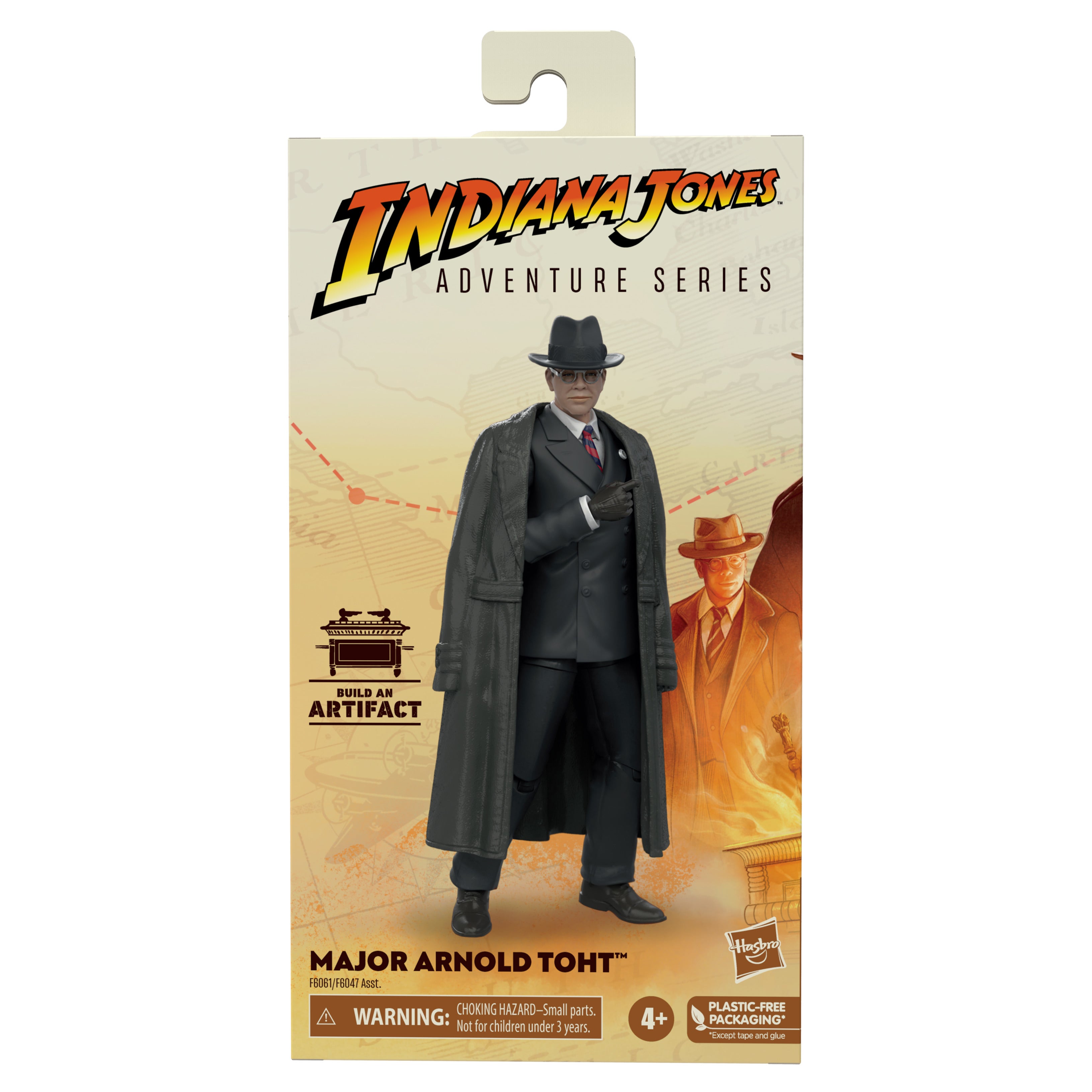 Figura hasbro indiana jones raiders of the lost ark -  major arnold