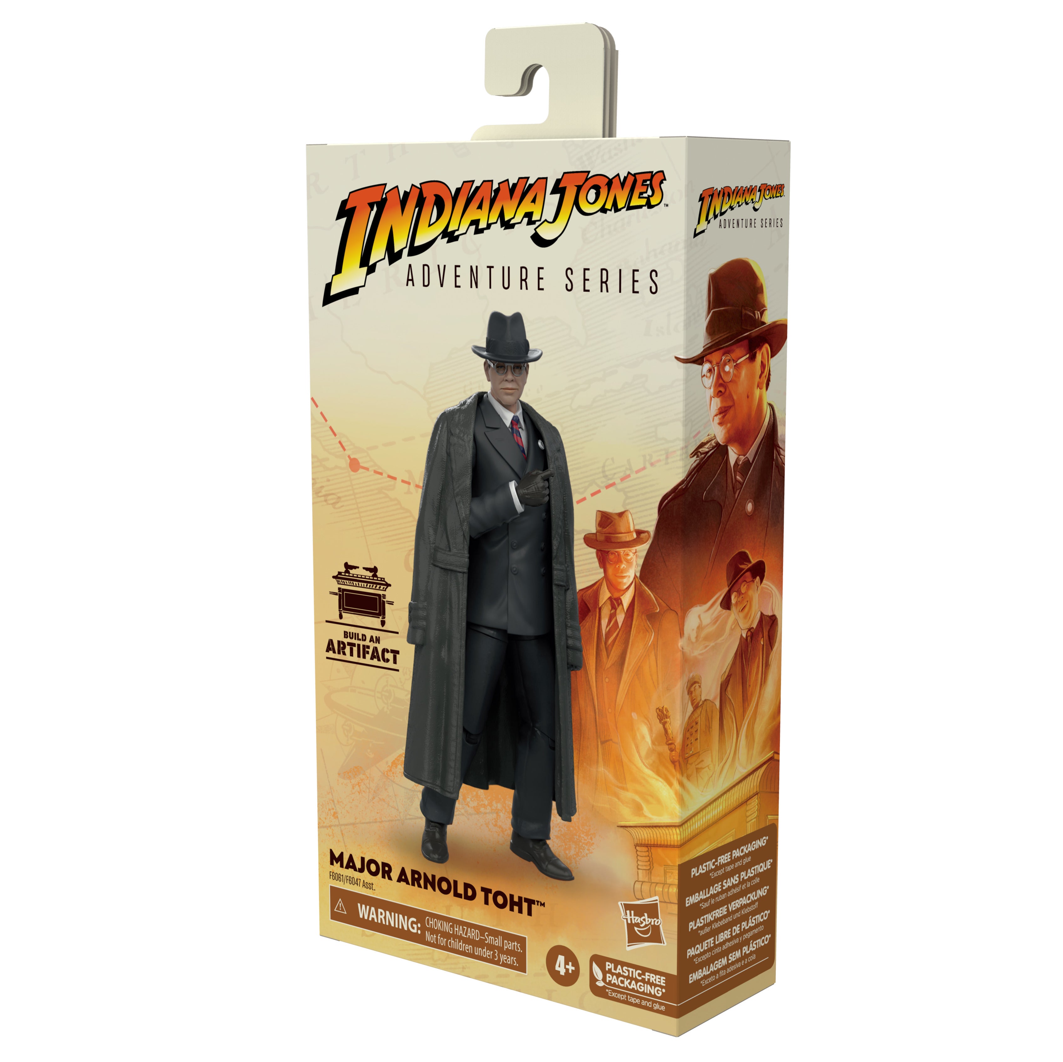 Figura hasbro indiana jones raiders of the lost ark -  major arnold