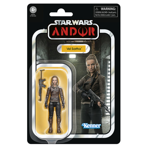 Figuras hasbro the vintage collection star wars andor -  vel sartha