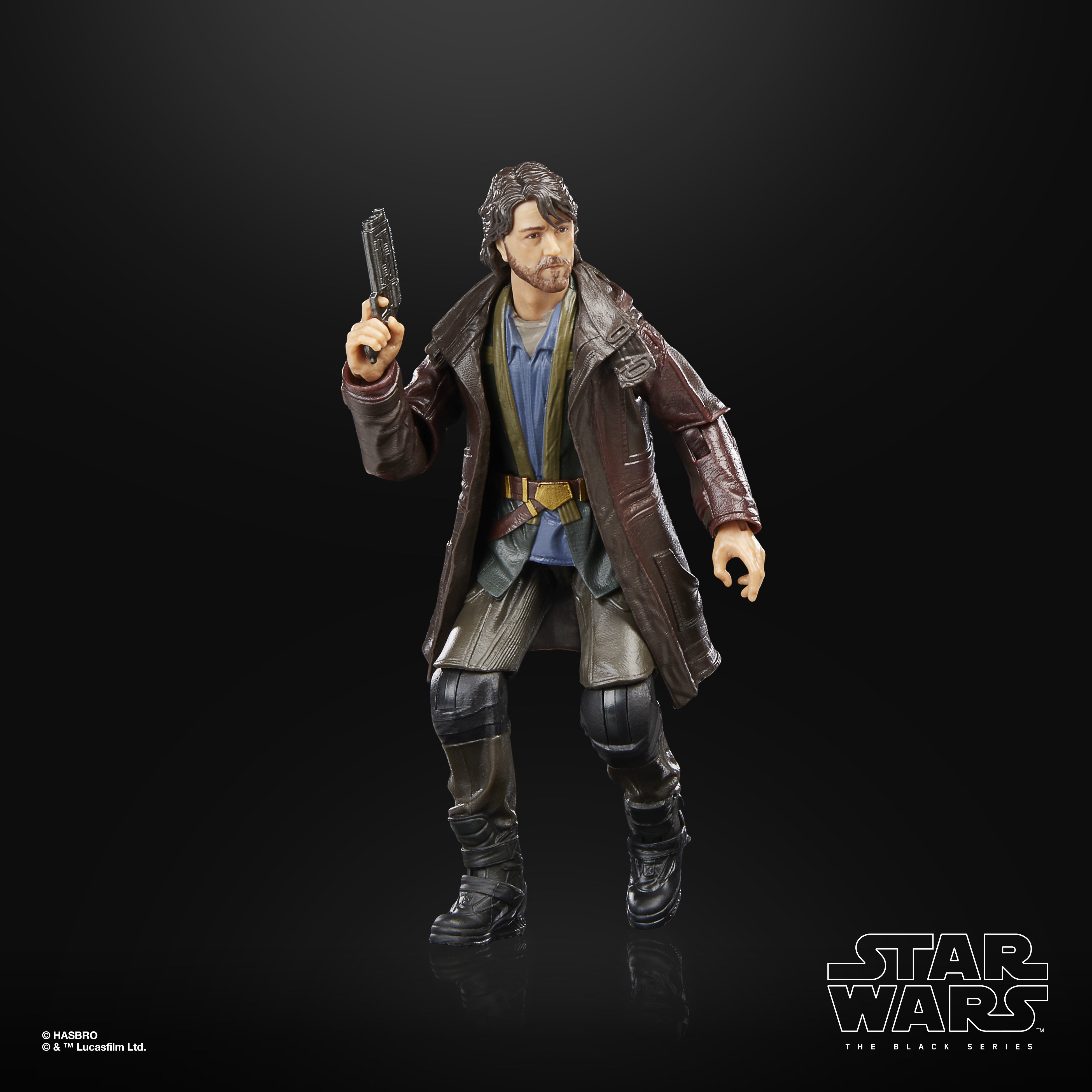 Figura hasbro star wars the black series -  cassian andor