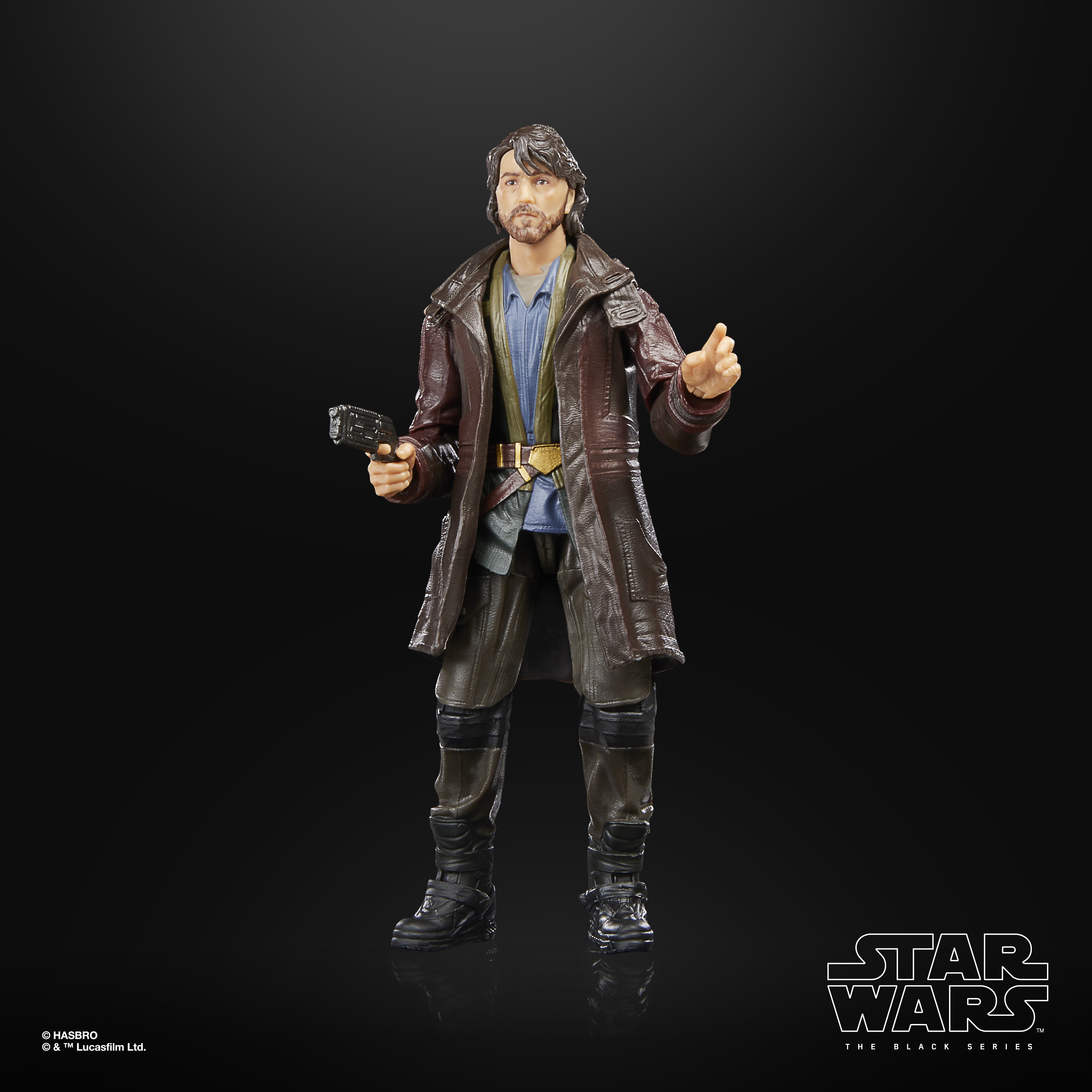 Figura hasbro star wars the black series -  cassian andor