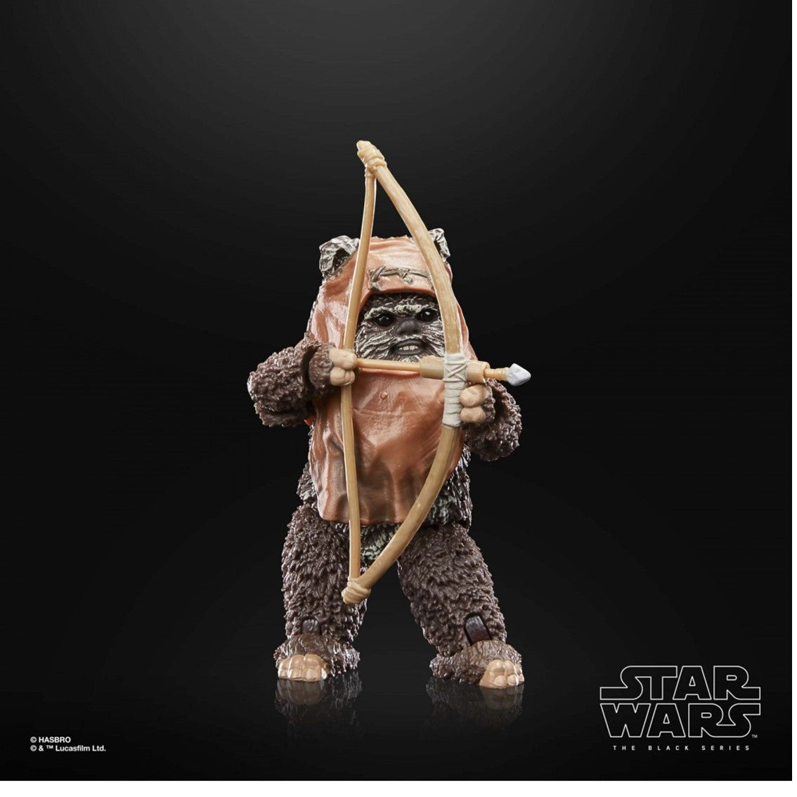 Figura hasbro star wars the black series -  wicket (ewok)