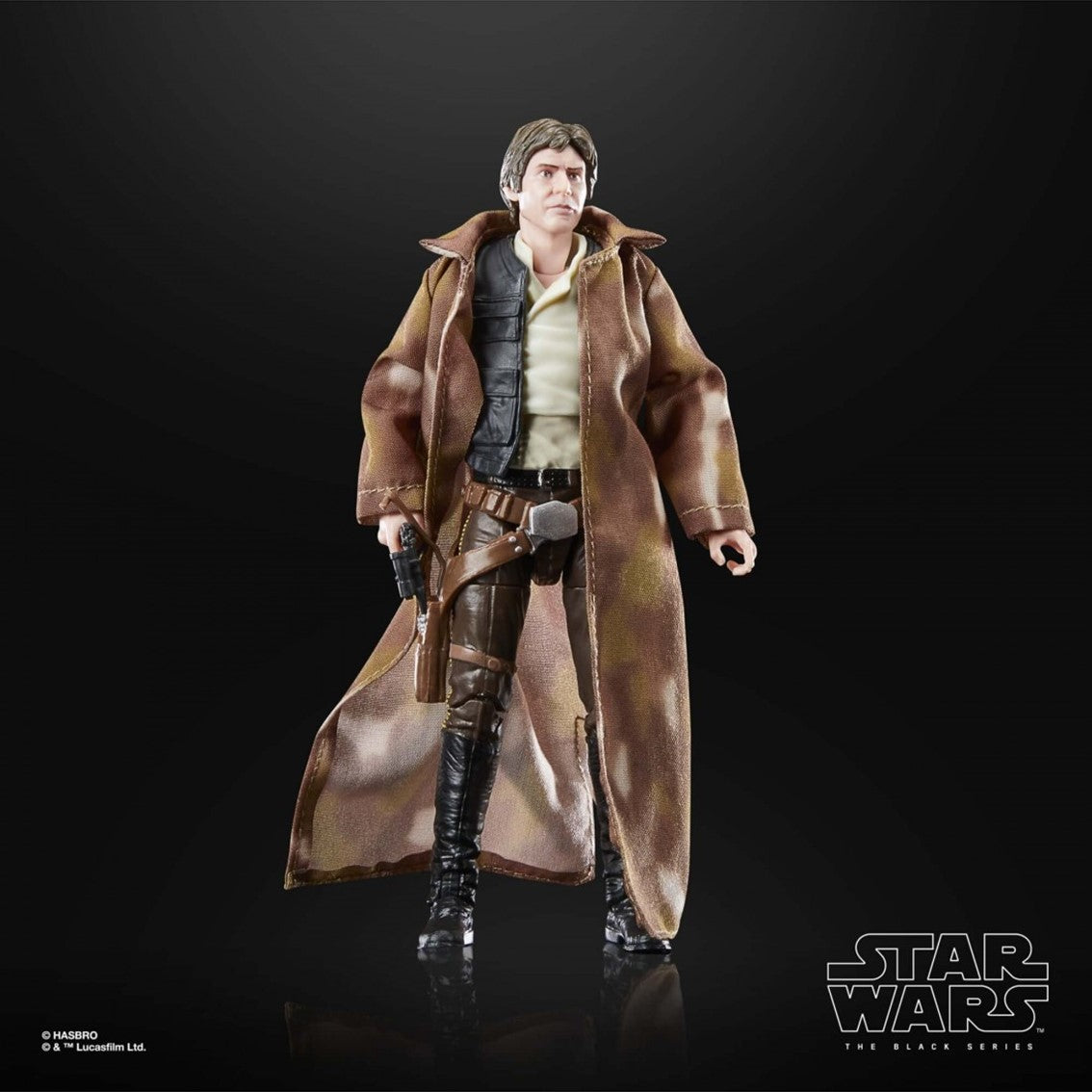 Figura hasbro the black series star wars -  han solo (endor)