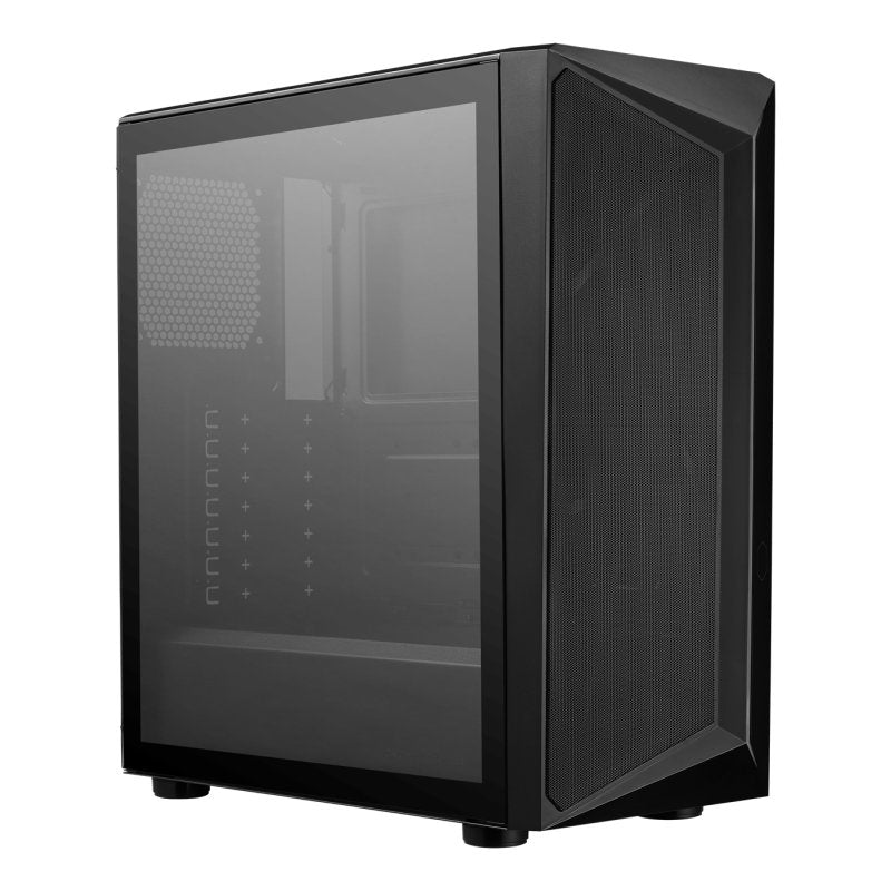 Caja ordenador gaming atx coolermaster cmp 510 negra cristal templado -  3 x 120mm argb