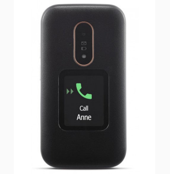 Telefono movil doro 6880 black - white -  2.8pulgadas -  2mpx -  4g - blanco y negro