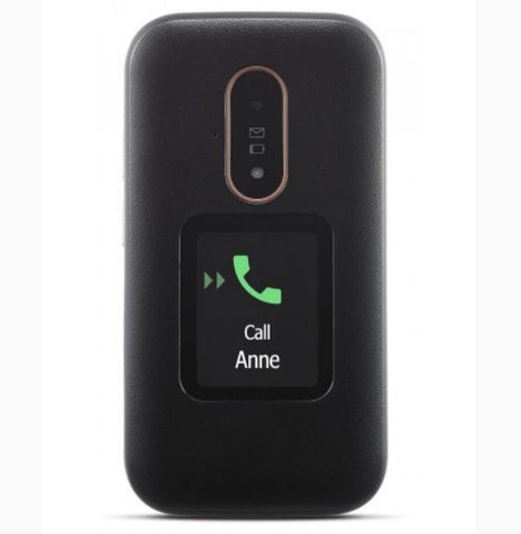 Telefono movil doro 6880 black - white -  2.8pulgadas -  2mpx -  4g - blanco y negro