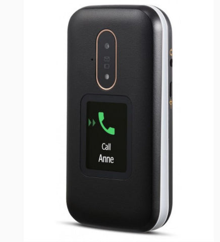 Telefono movil doro 6880 black - white -  2.8pulgadas -  2mpx -  4g - blanco y negro