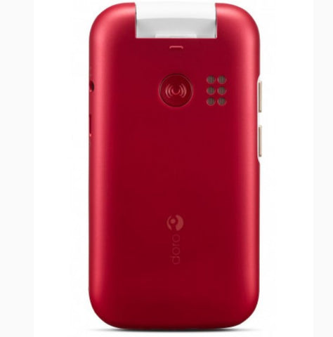 Telefono movil doro 6880 red - white -  2.8pulgadas -  2mpx -  4g - rojo y blanco
