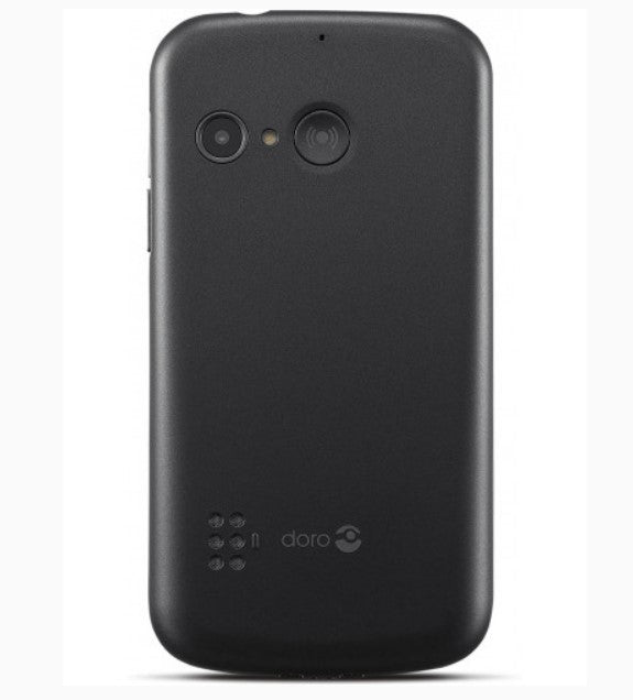 Telefono movil doro 5860 white - black - 2.4pulgadas -  4g - blanco y negro