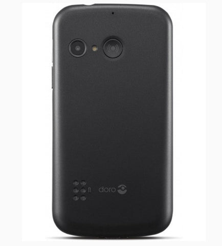 Telefono movil doro 5860 white - black - 2.4pulgadas -  4g - blanco y negro