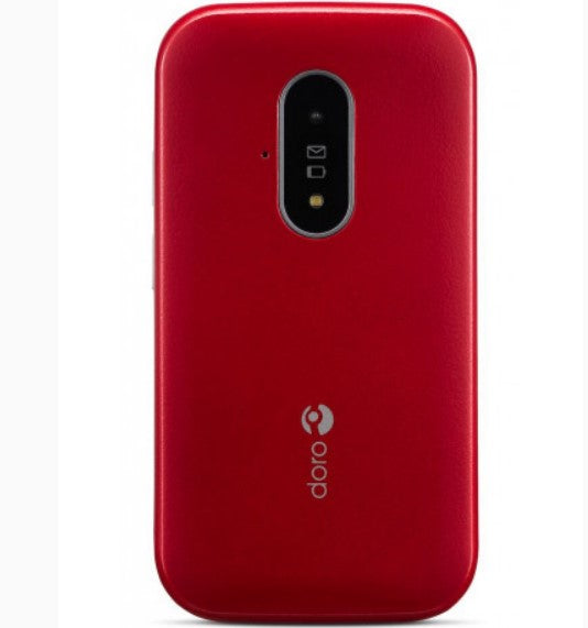 Telefono movil doro 6820 red - white - 2.8pulgadas -  4g - rojo y blanco
