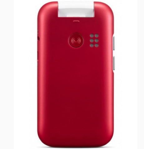 Telefono movil doro 6820 red - white - 2.8pulgadas -  4g - rojo y blanco