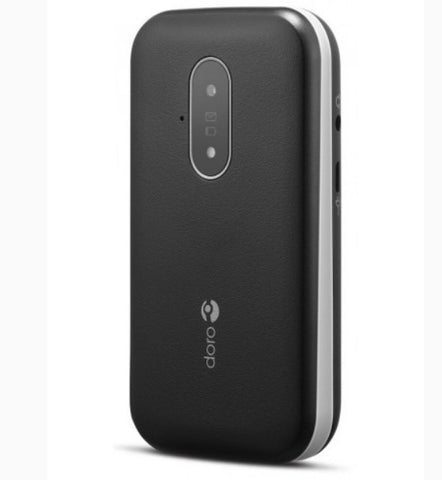 Telefono movil doro 6820 black - white - 2.8pulgadas -  4g - blanco y negro