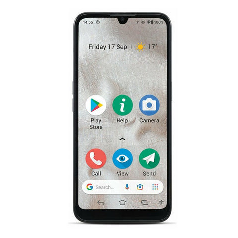 Bundle doro smartphone 8100 + smartwatch graphite black