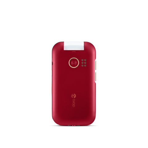 Telefono movil doro 7080 clam red -  white - 2.8pulgadas -  4g - rojo y blanco