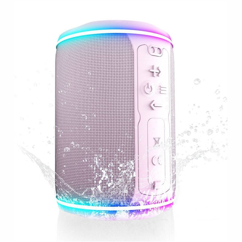 Altavoz energy sistem urban box supernova rosa - resistente al agua - 16w - tws - bluetooth 5.1 - rgb