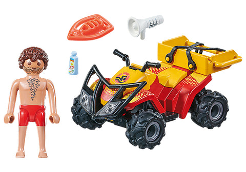 Playmobil city action quad de rescate