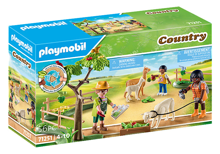 Playmobil country paseo con alpaca