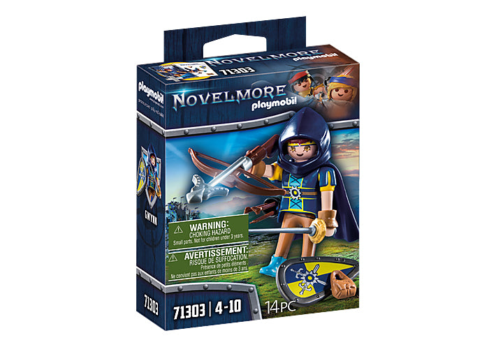 Playmobil novelmore -  gwynn con equipo de combate