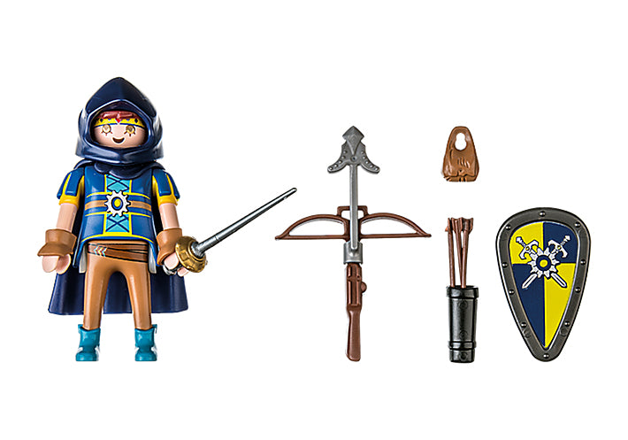 Playmobil novelmore -  gwynn con equipo de combate