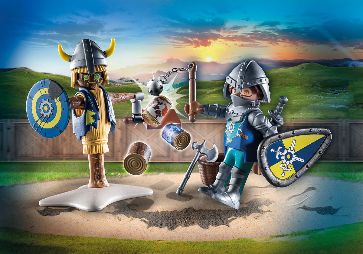 Playmobil novelmore -  entrenamiento para el combate