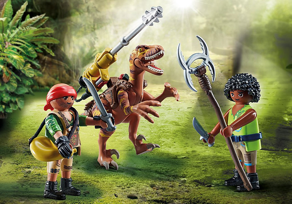 Playmobil deinonychus