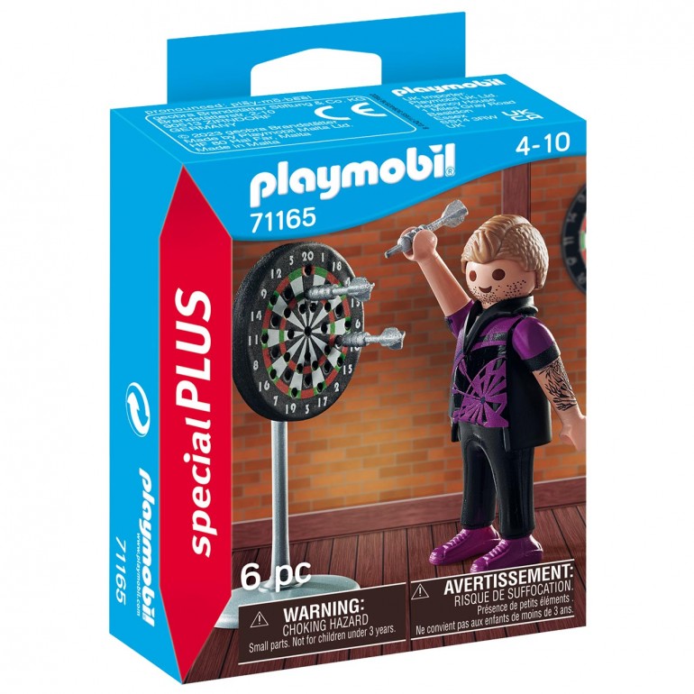 Playmobil jugador de dardos