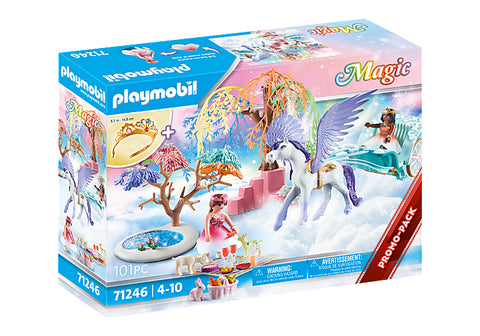 Playmobil pícnic con carruaje pegaso