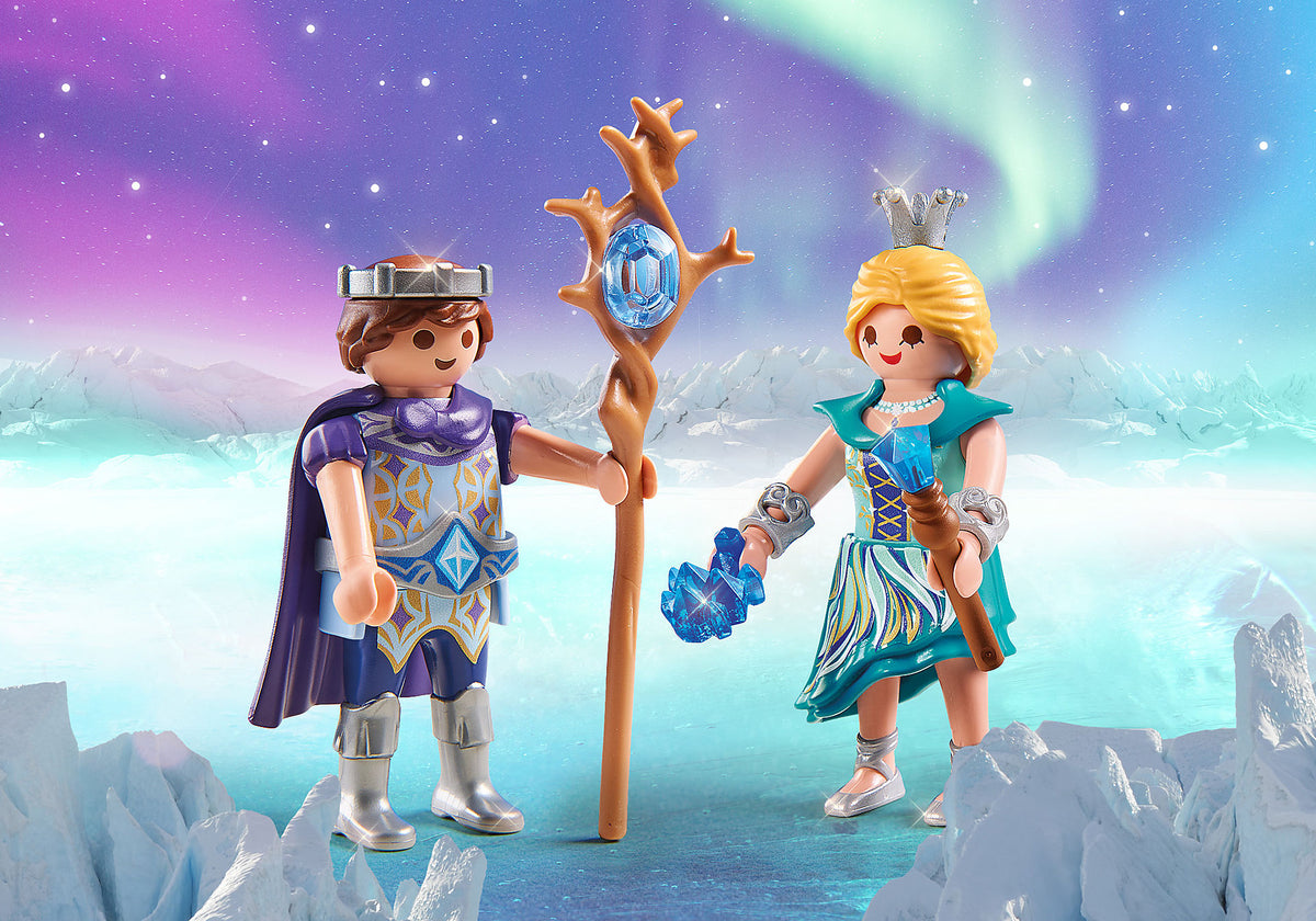 Playmobil princesa y príncipe de hielo