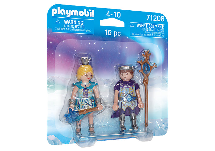 Playmobil princesa y príncipe de hielo