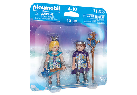 Playmobil princesa y príncipe de hielo