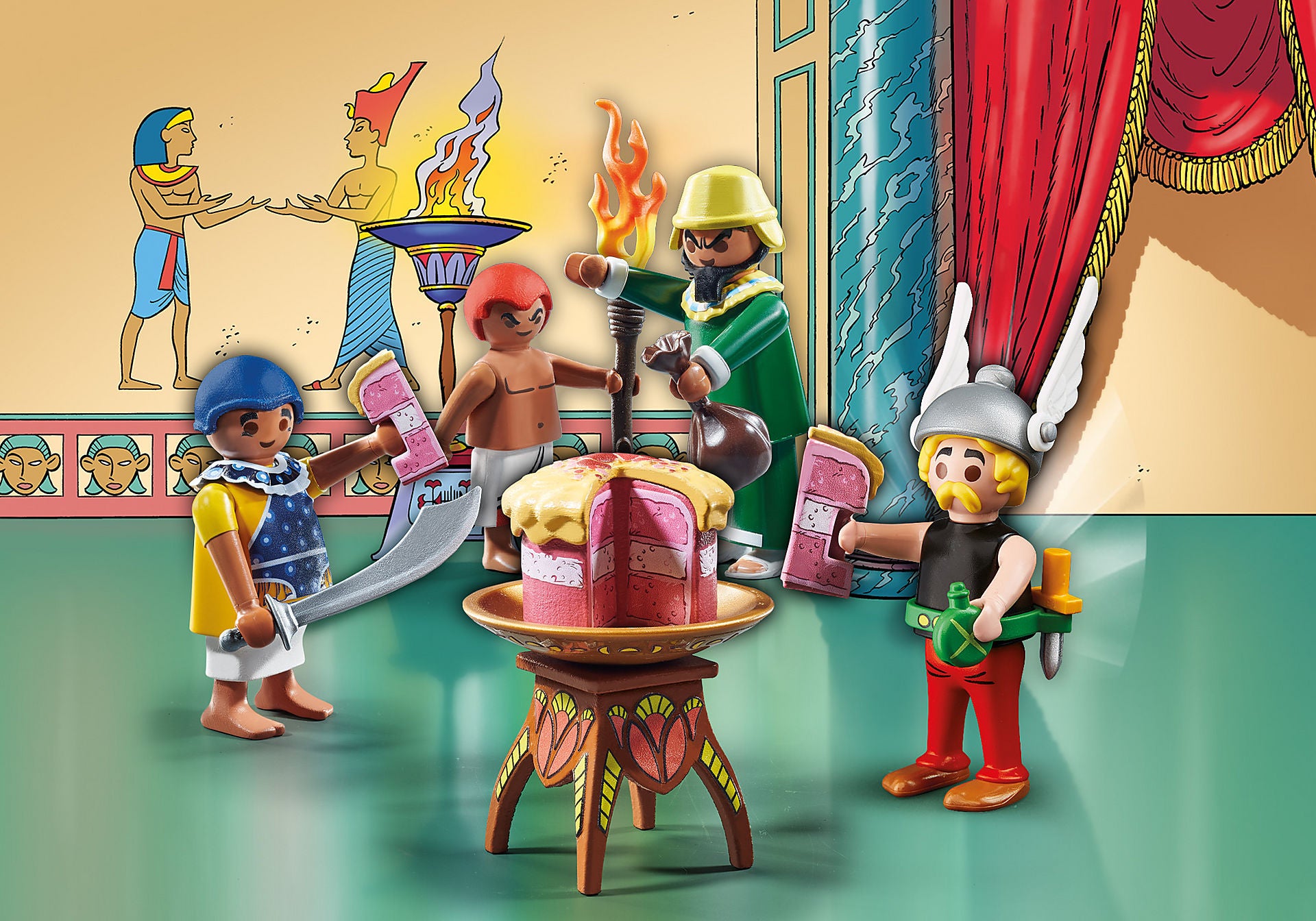 Playmobil asterix: paletabis y la tarta envenenada