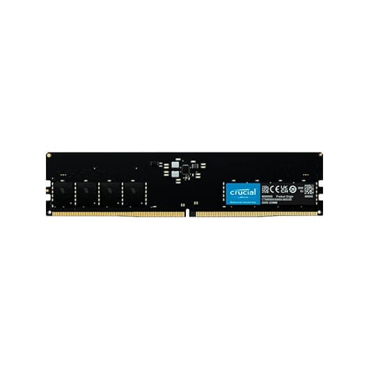 Memoria ram ddr5 16gb crucial  - dimm - 5200 mhz - pc5 41600 cl42