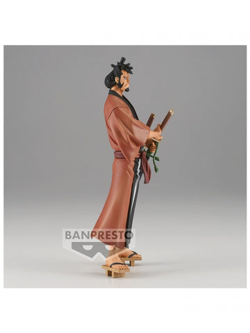 Figura banpresto one piece dxf the grandline men wanokuni kin'emon vol.27 17cm