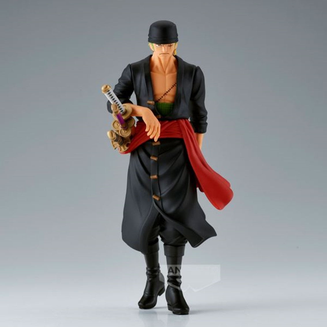 Figura banpresto one piece the shukko roronoa zoro 17cm