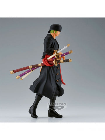 Figura banpresto one piece the shukko roronoa zoro 17cm