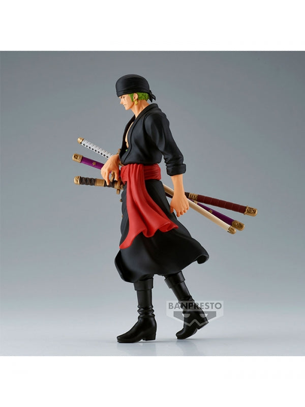 Figura banpresto one piece the shukko roronoa zoro 17cm
