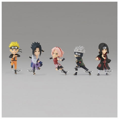 Figura banpresto naruto shippuden world collectable figure 7cm unidad aleatoria