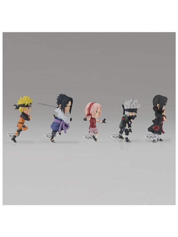 Figura banpresto naruto shippuden world collectable figure 7cm unidad aleatoria
