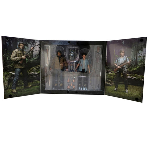 Set 2 figuras neca the last of us 2 scale action figure -  joel & ellie