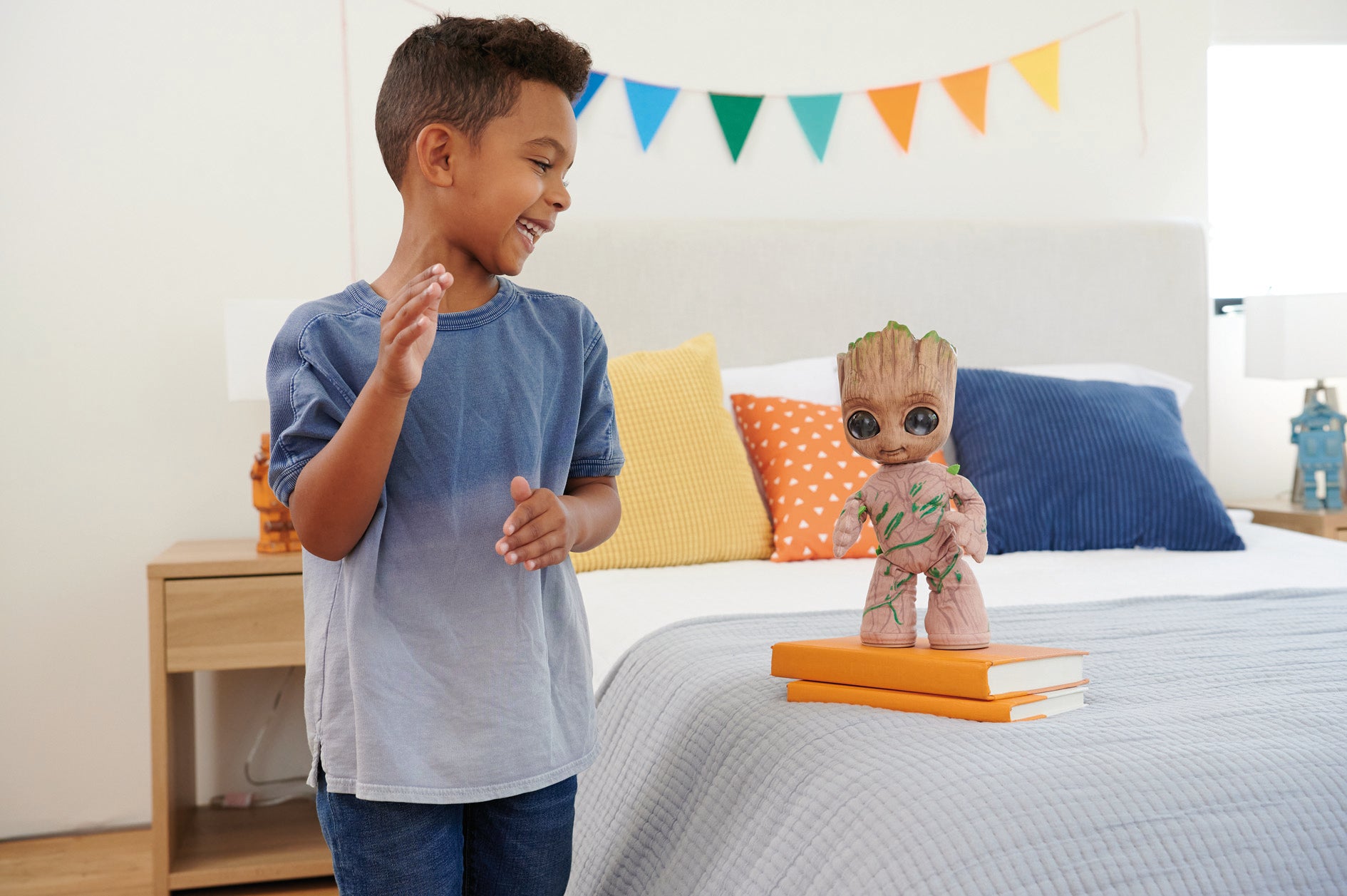 Groot bailon peluche 28 cm marvel plush re - run