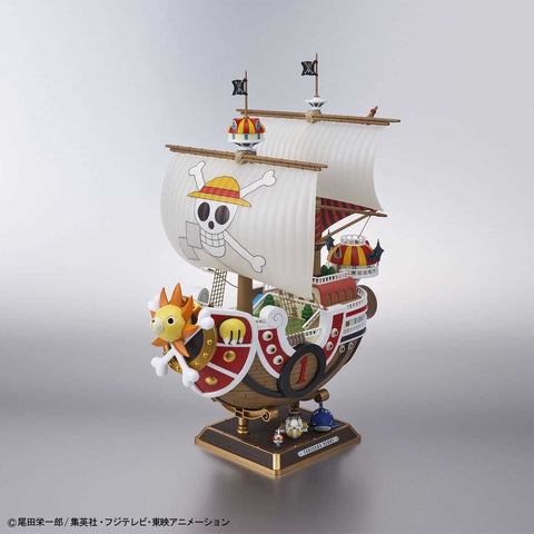 Replica bandai hobby one piece grand ship collectio hi - end model kit thousand sunny land of wano