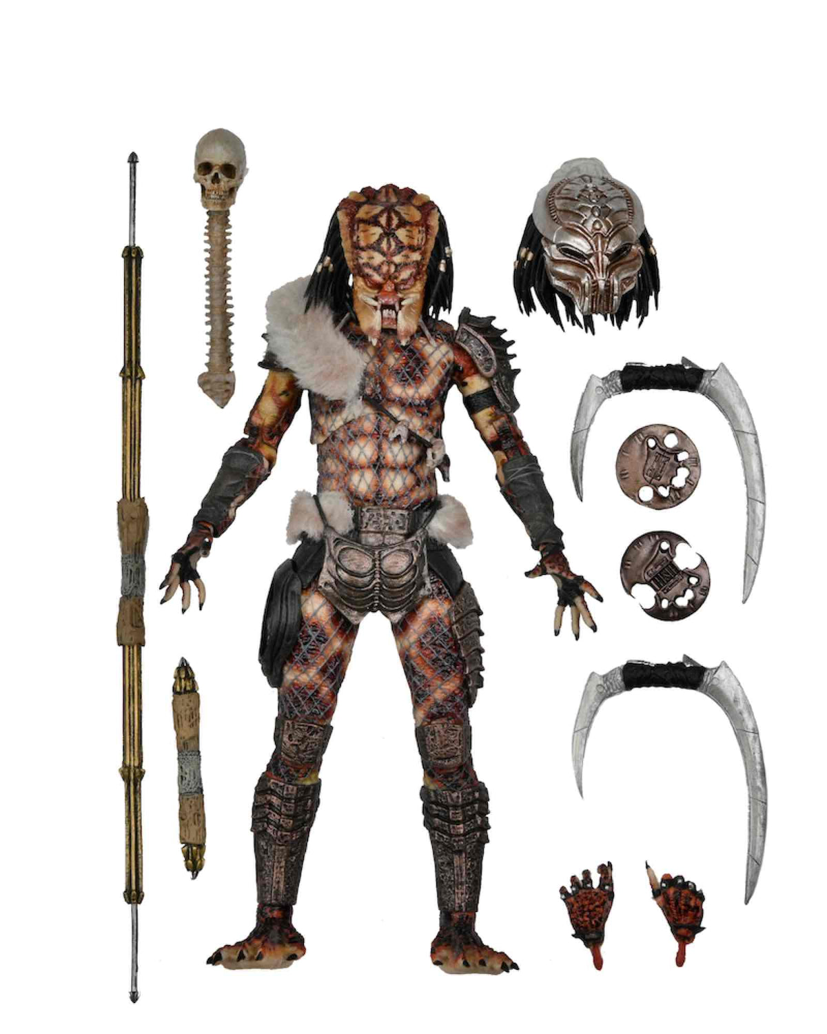 Figura neca ultimate snake predator -  predator 2 scale action figure 18 cm